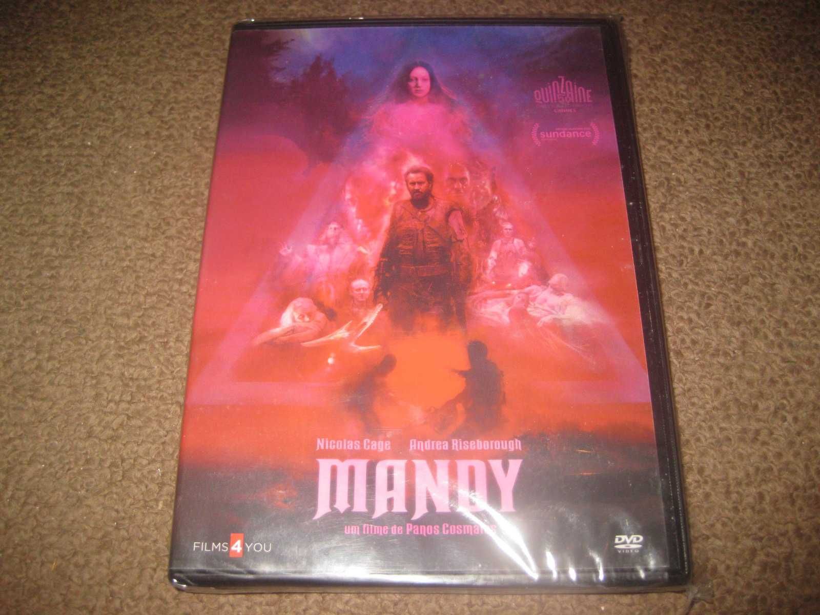 DVD "Mandy" com Nicolas Cage/Selado!