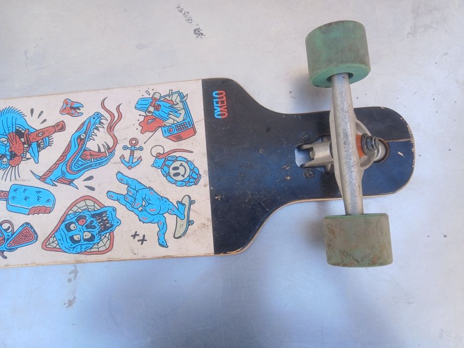 Longboard DROP MINI CORE AZUL - HOMEM/MULHER - OXELO - AZUL