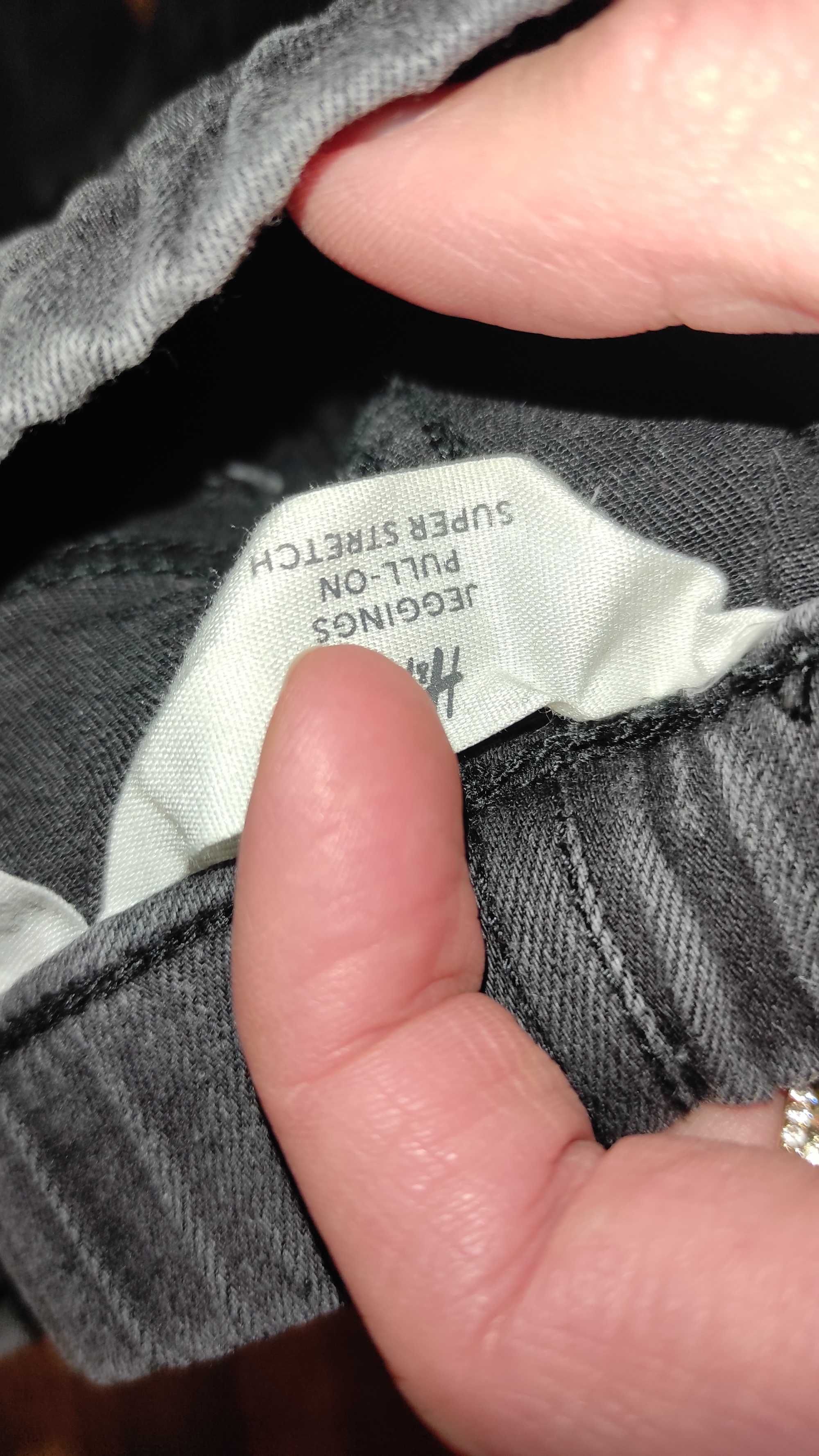 Jeggings spodnie dziewczęce H&M 110