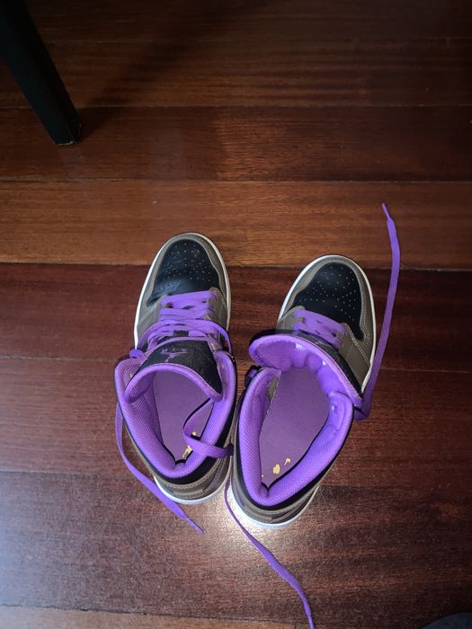 Jordan 1 Mid Originais – 42.5 – Bom Estado