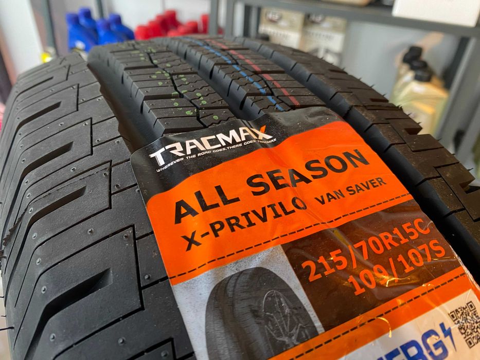 NOWA Opona opony wielosezonowa całoroczna TRACMAX 215/70R15C A/S VAN