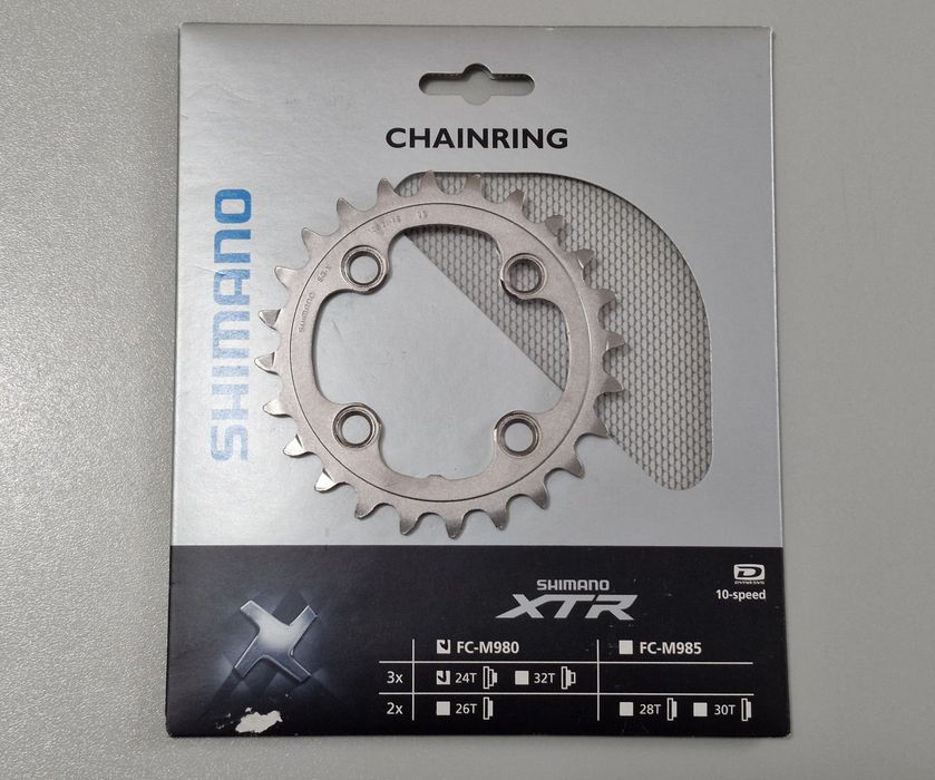 Pratos Shimano XT M8000 e XTR M9000/9020 novos a estrear