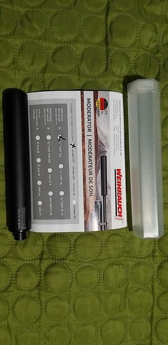 PCP FX Wildcat MK3 Sniper .22/5.5 + moderador de som Weihrauch