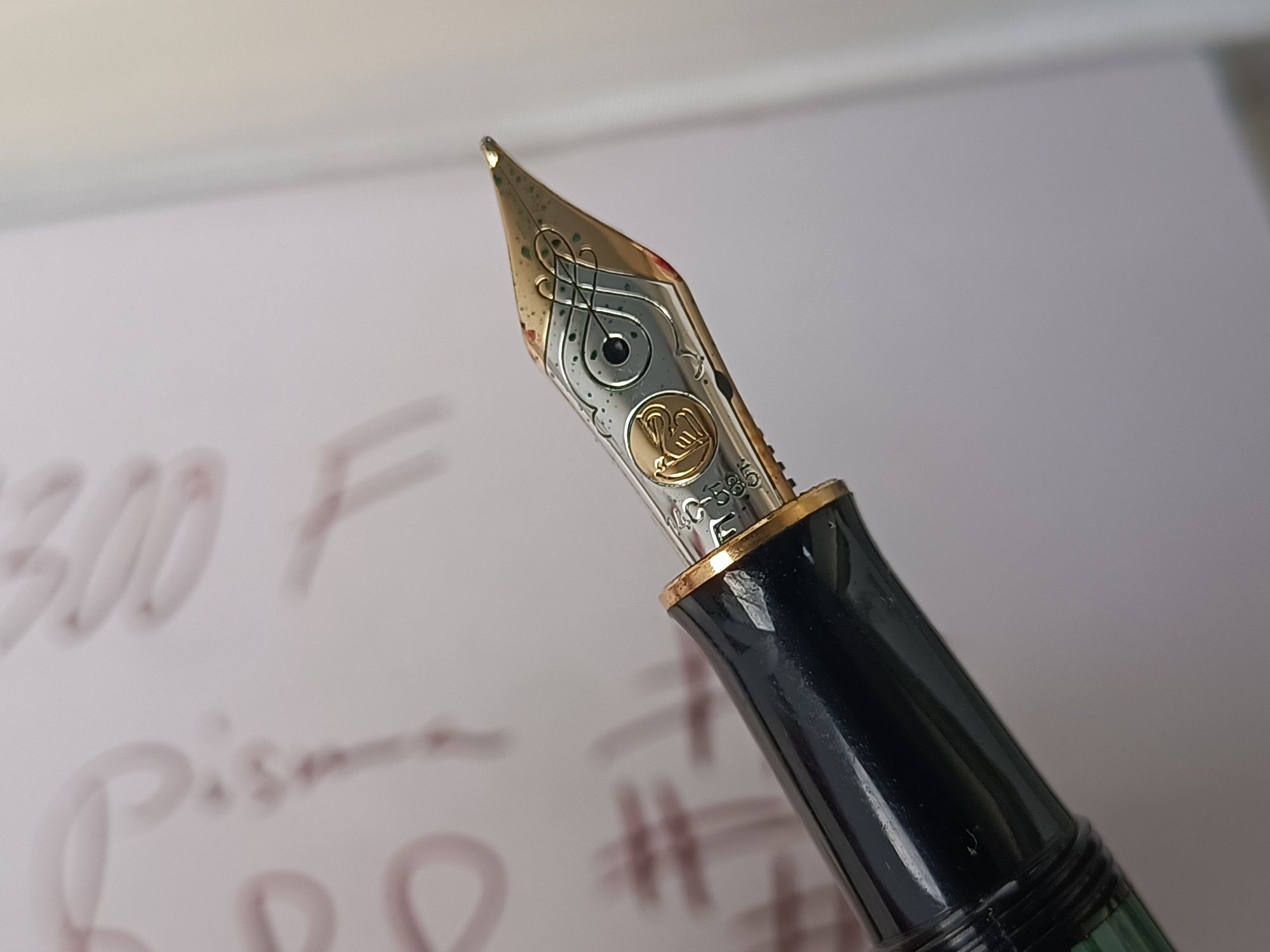 Pióro wieczne Pelikan Souveran m300 Unikat mniejsze niż m400 złota 14k