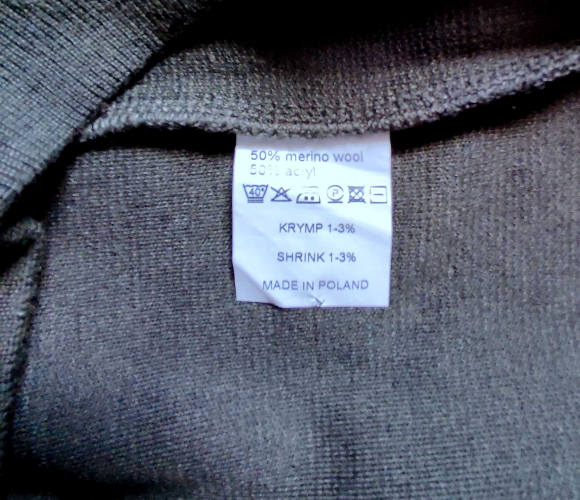 Sweter LAKSEN Wełna r. S