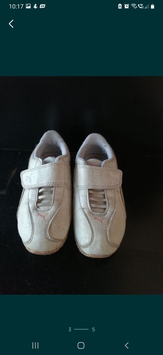 Buciki Puma adidaski dziewczynka r.28