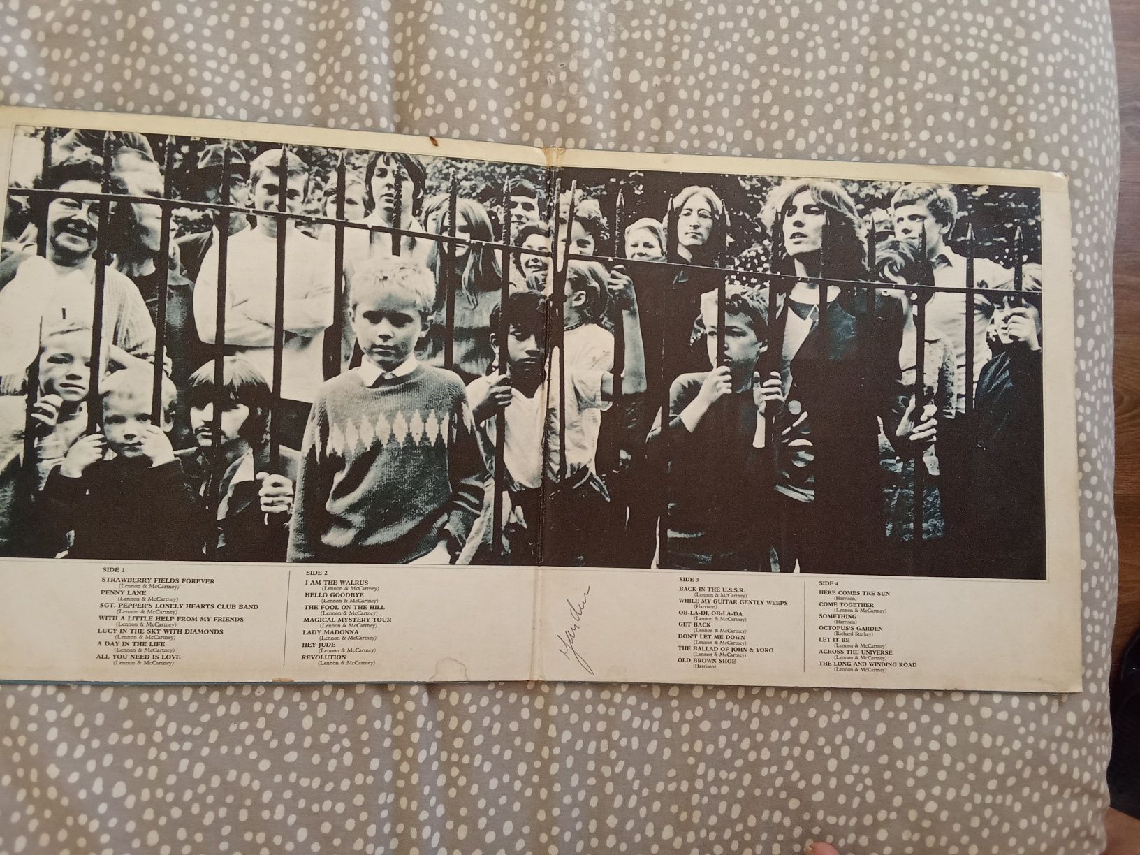 Álbum the beatles, entregou em mão