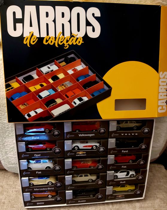 Vendo/Troco coleção de miniaturas 1/60 de carros