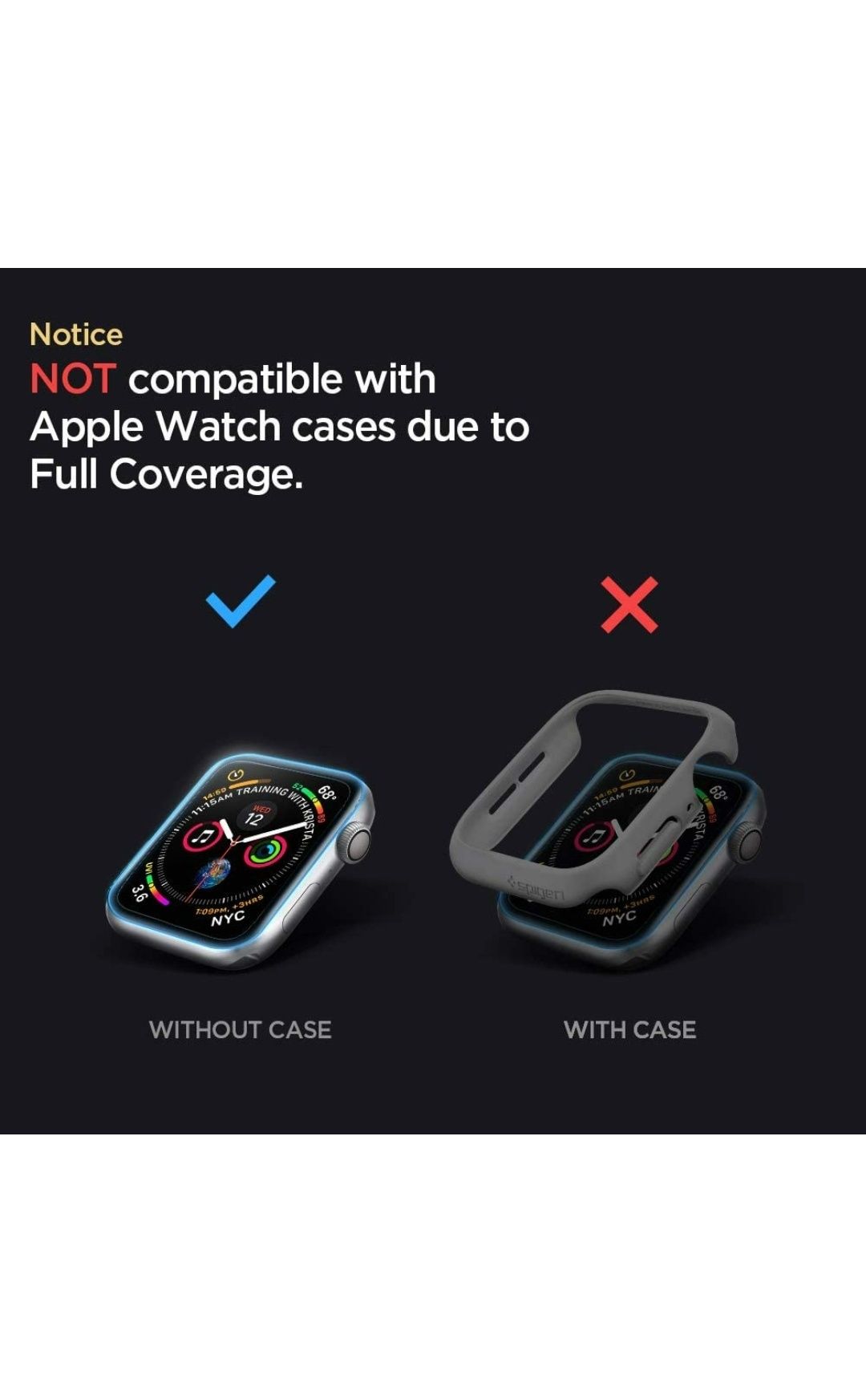 Spigen Proflex EZ Fit Protetor de ecrã Apple Watch 6/5/4. 2 unidades