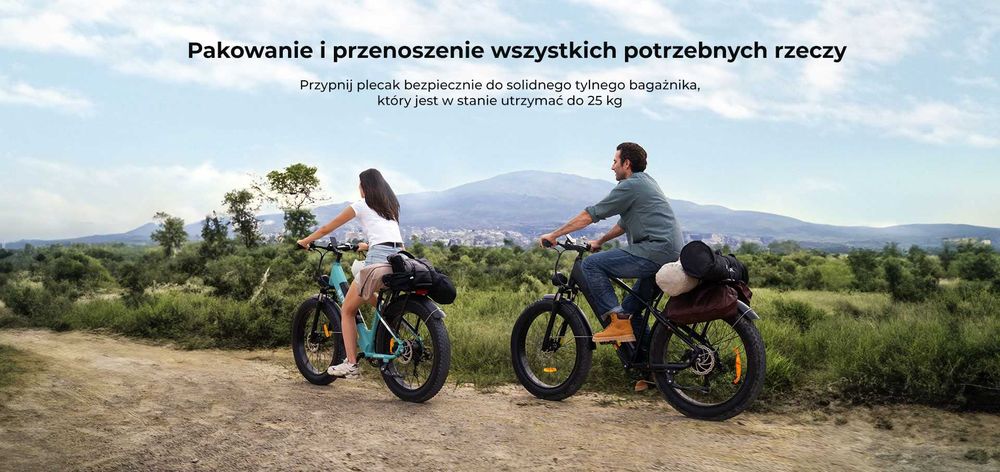 Rower Elektryczny Engwe E26 Czarny Męski