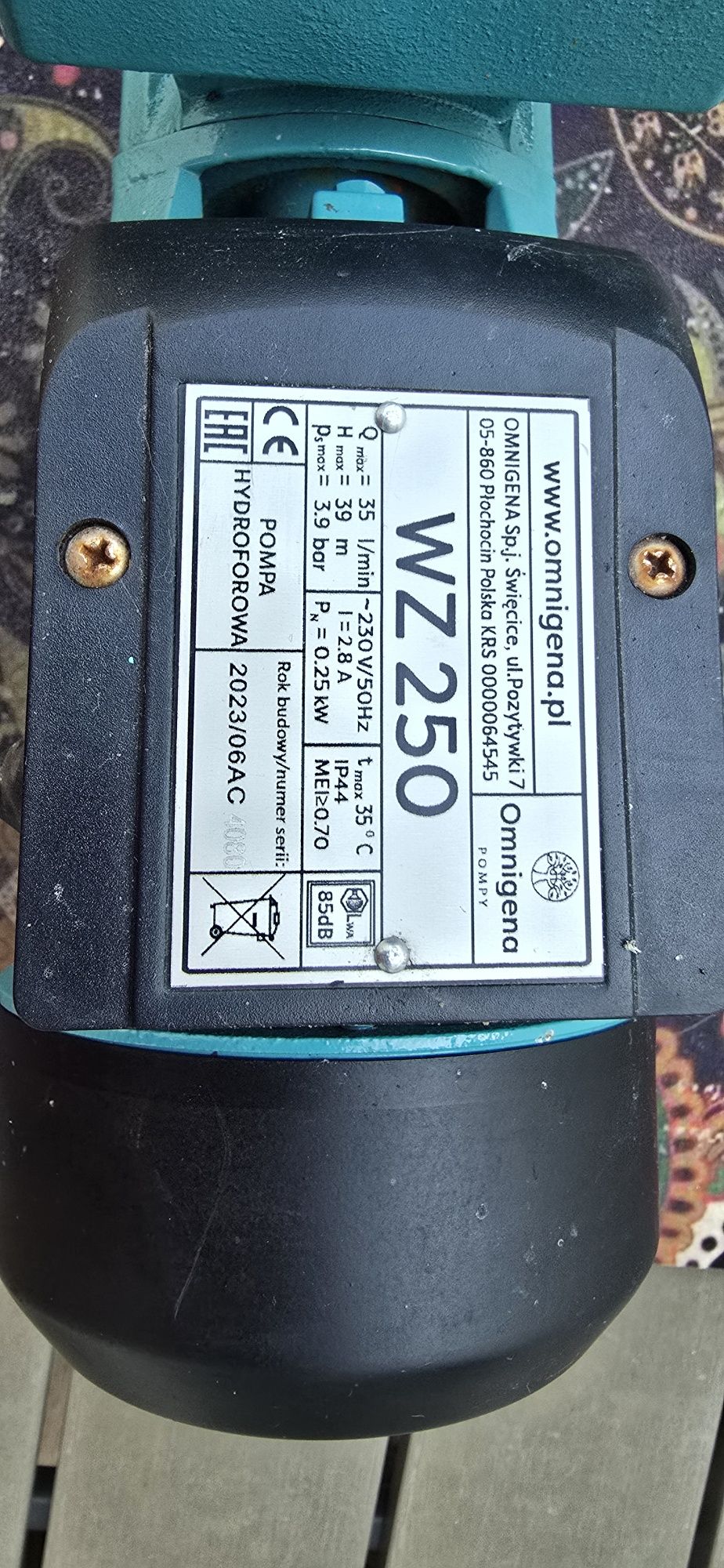 Pompa hydroforowa