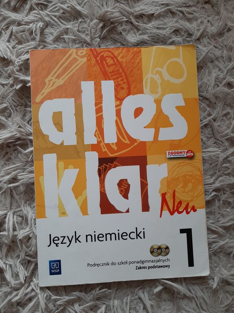 Alles Klar 1 podręcznik i ćwiczenia niemiecki