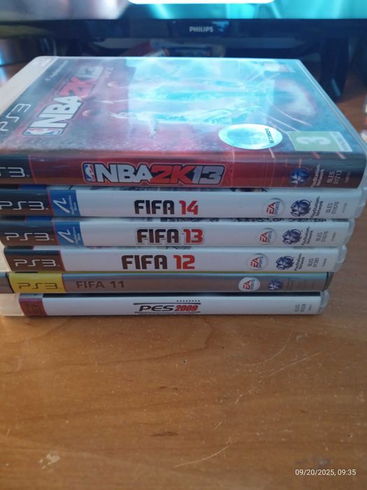Gry na ps3  NBA, FIFA