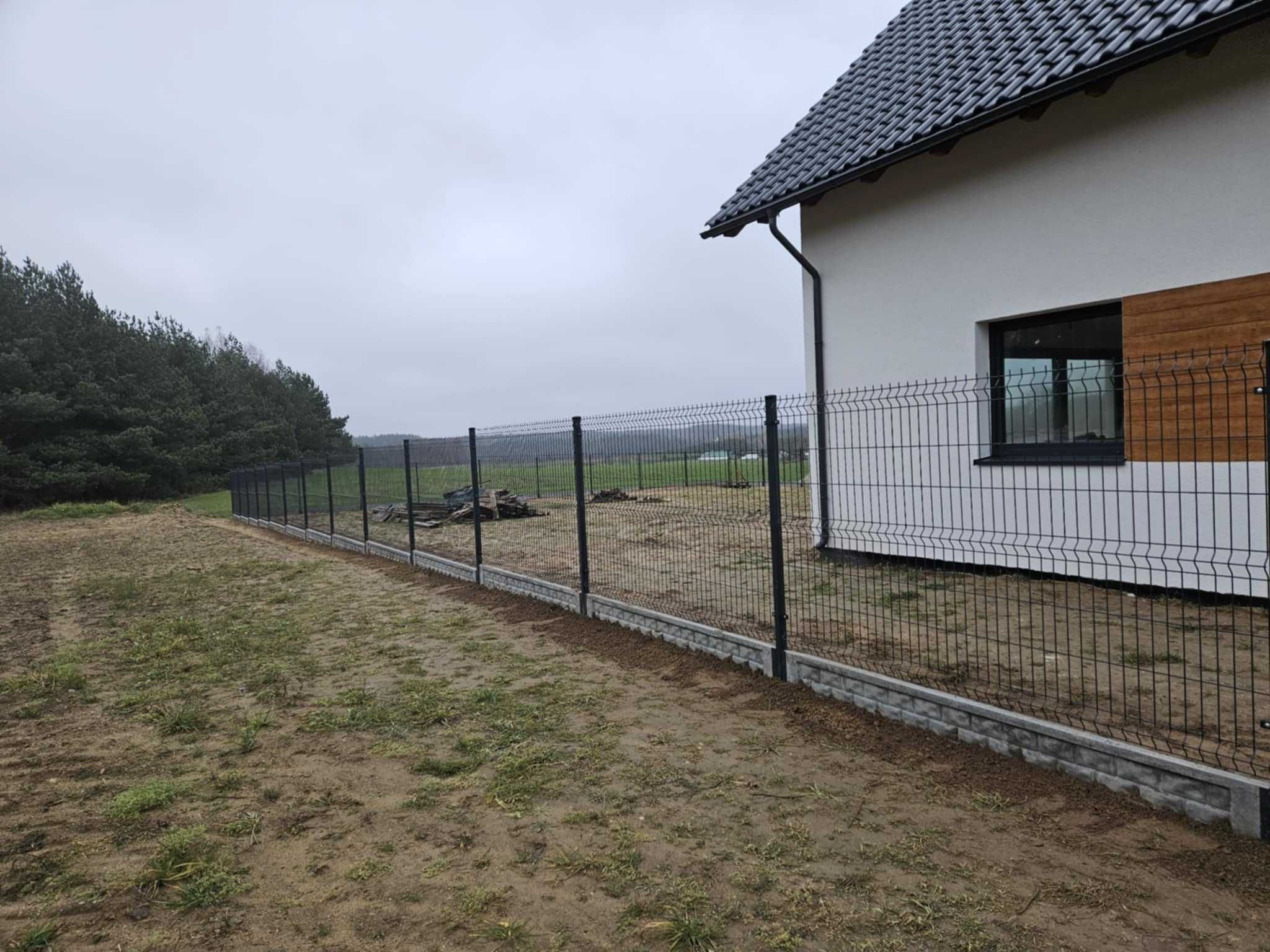 Ogrodzenie panelowe palisadowe furtki bramy Jesteśmy z Pomorza
