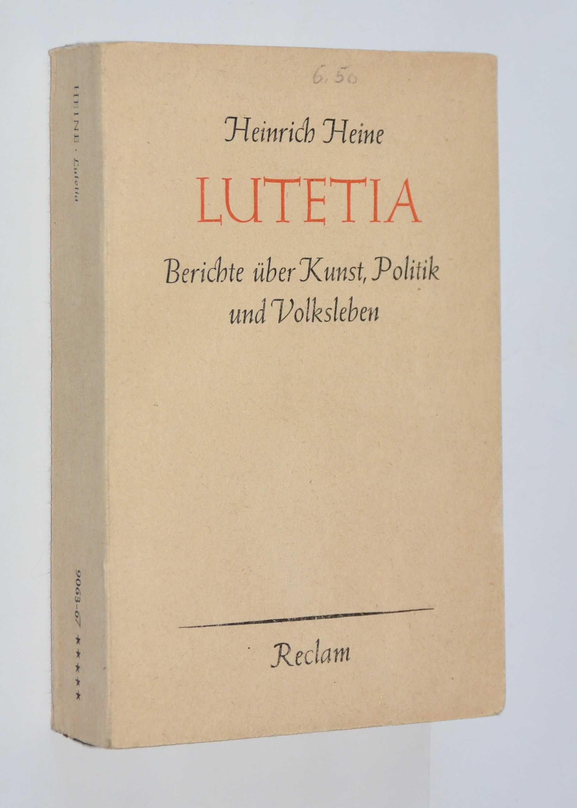 Lutetia Heinrich Heine (po niemiecku, 1961)