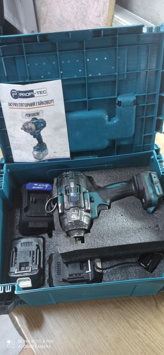 Акумуляторний гайковерт Profi-tec