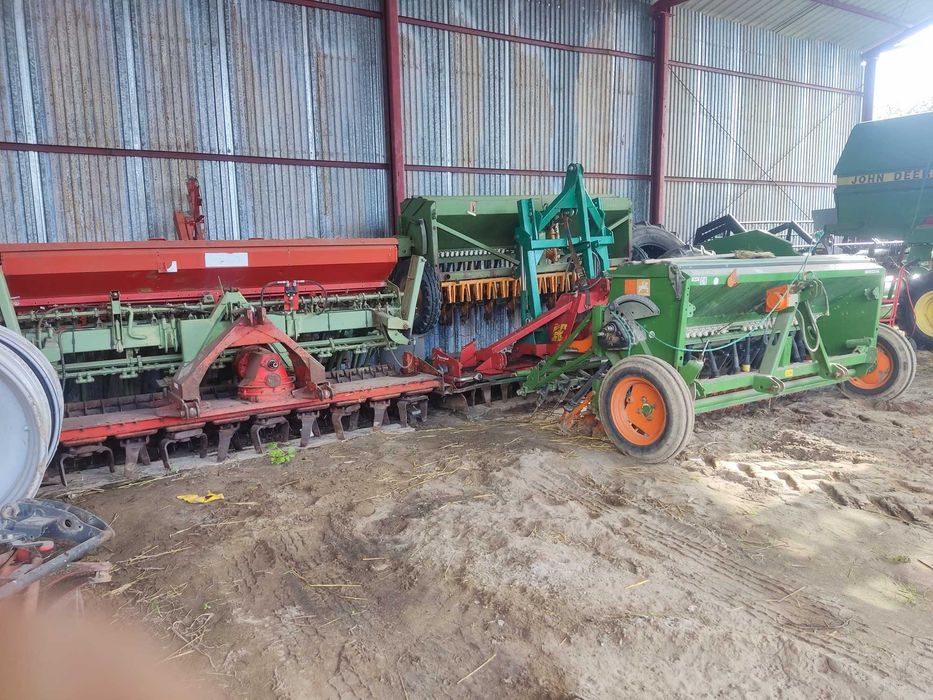 zestaw uprawowo siewny amazone kuhn 3m brona wirowa + siewnik