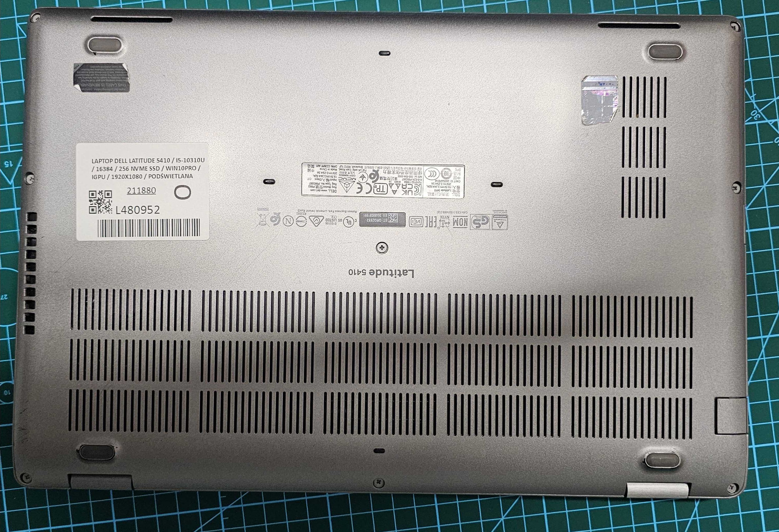 Dell Latitude 5410  i5/16GB/SSD  z charakterem