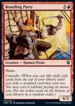 Boarding Party Karta Magic: The Gathering MTG