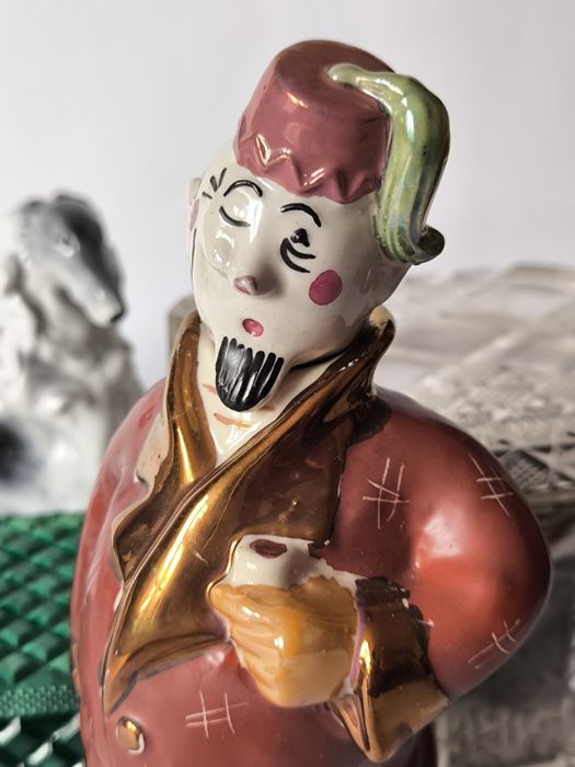 Piękna stara ceramika Zagórski i syn karafka