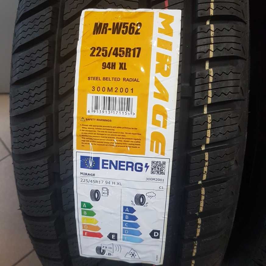 OPONY 225/45 R17 94H Mirage XL Zimowe NOWE