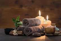 Massagem relaxante. Amora