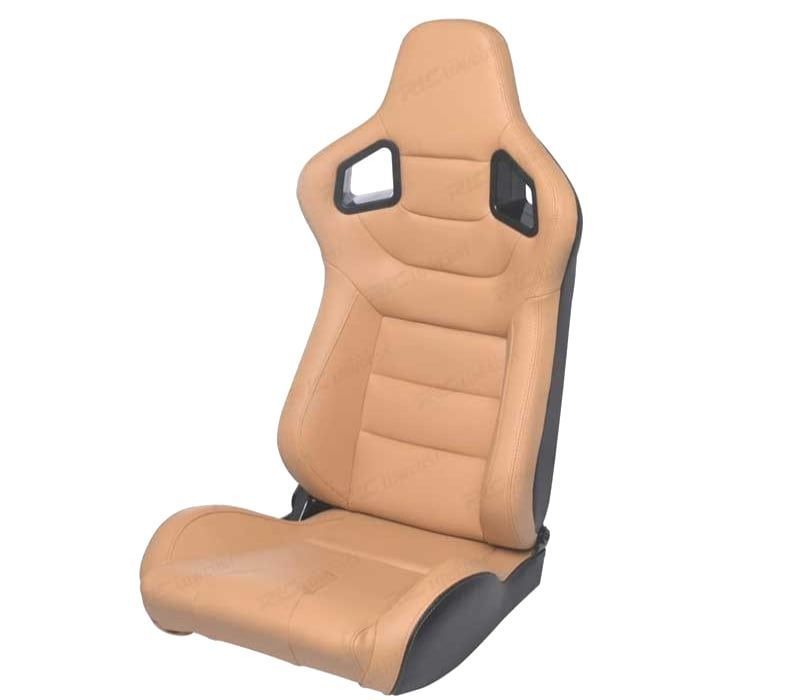 BANCO SEMI BAQUET TIPO RS EM PELE BEGE
