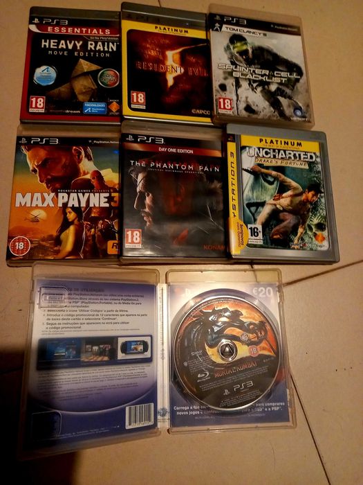 Jogos Ps3 em Bom Estado-Conjunto