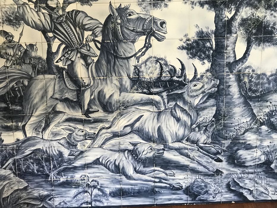 Painel de Azuleijos de grandes dimensões , assinado