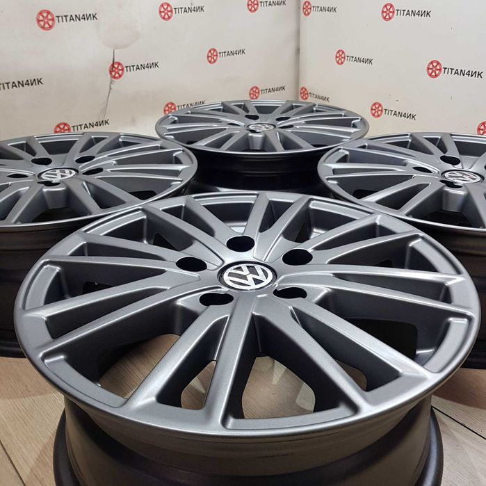 Диски НОВІ VW R16 5x112 Passat Jetta T-Roc Tiguan Golf Skoda Octavia