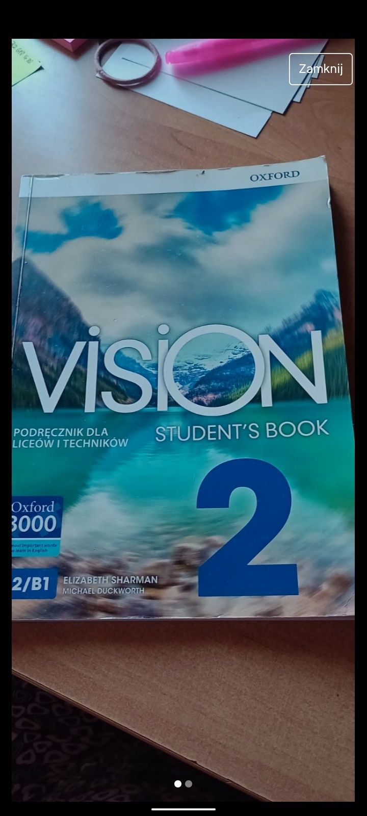 Vision student's book 2