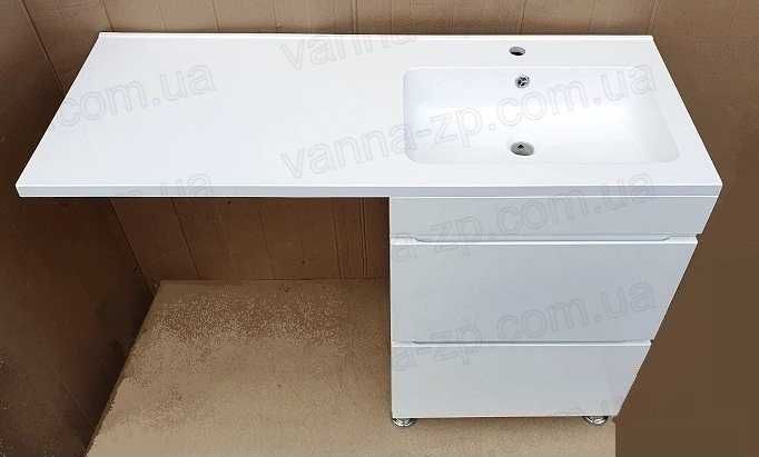 Комплект! Тумба с умывальником со столешницей  под стиральную машину.