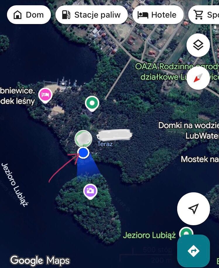 Przyczepa kempingowa z miejscem całorocznym w Lubniewicach