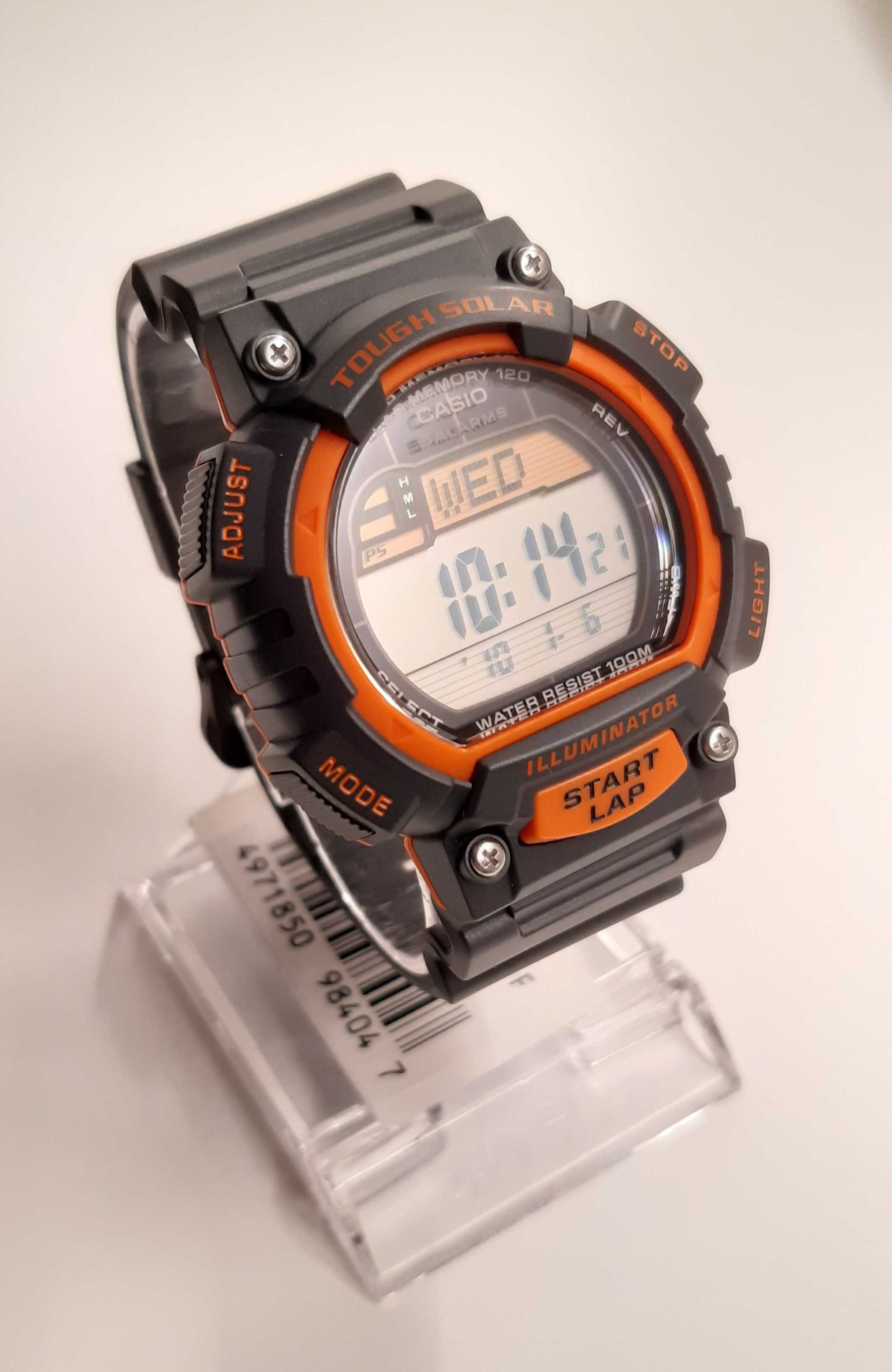 NOWY # Zegarek Casio # STL-S100H-1A # SOLAR # World Time ## KOLORY