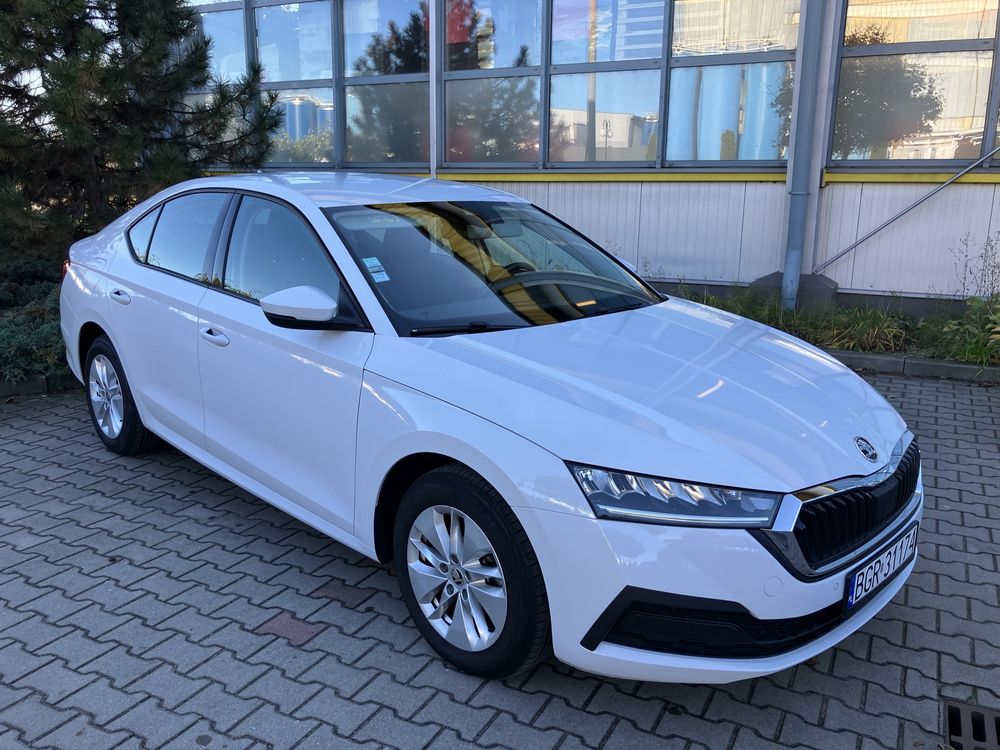 Skoda Octavia 4 2.0 TDI 150KM DSG 2021r Virtual kokpit LED Biała Perła