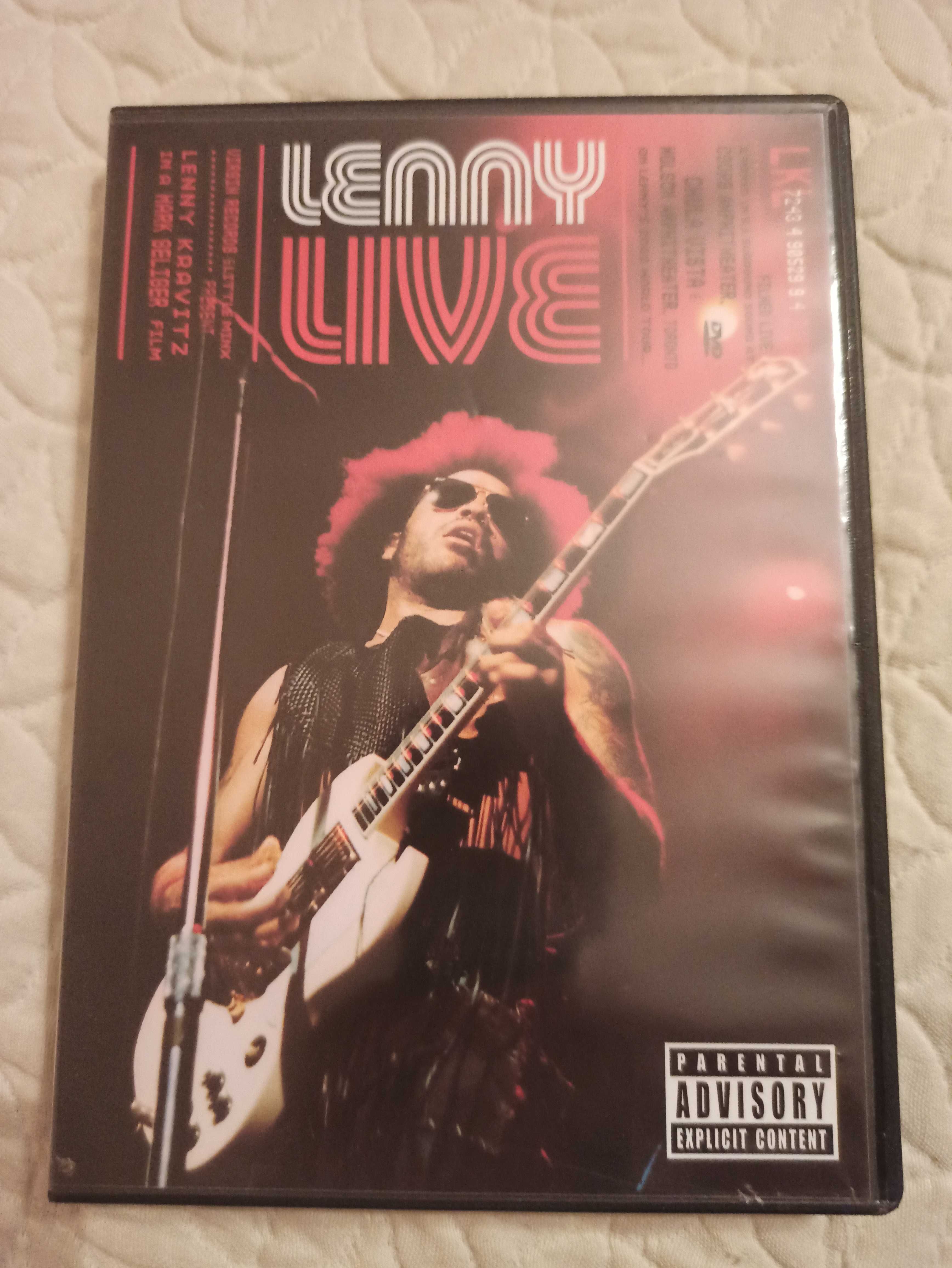 LENNY KRAVITZ – lenny live  dvd  rarytas