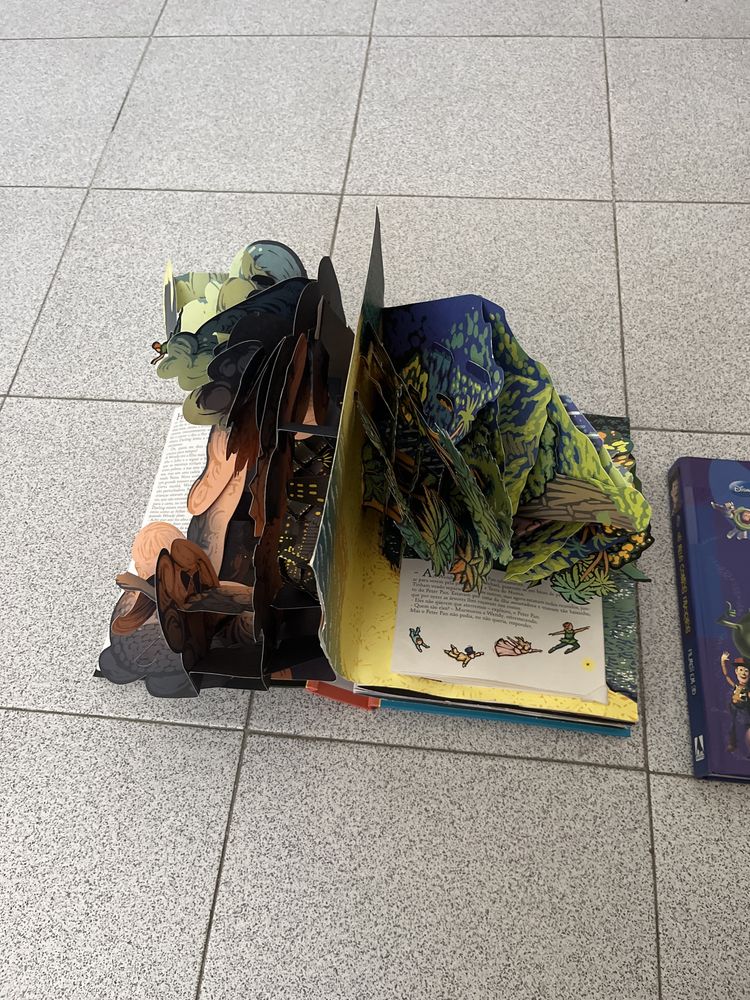2 livros Peter Pan e os meus contos favoritos