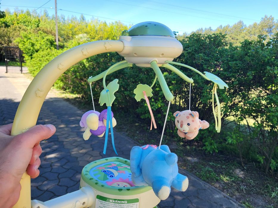 Karuzela do łóżeczka Fisher Price  z Misiami składana ze melodyjkami