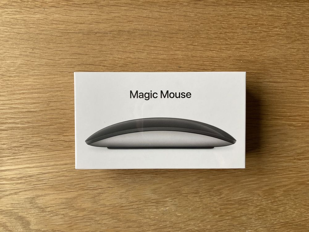 Миша мишка Apple Magic Mouse 2022 - Black Multi-Touch Surface (MMMQ3)
