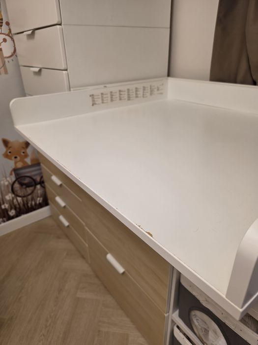 Przewijak komoda biurko IKEA Smastad 2 w 1. Stan BDB