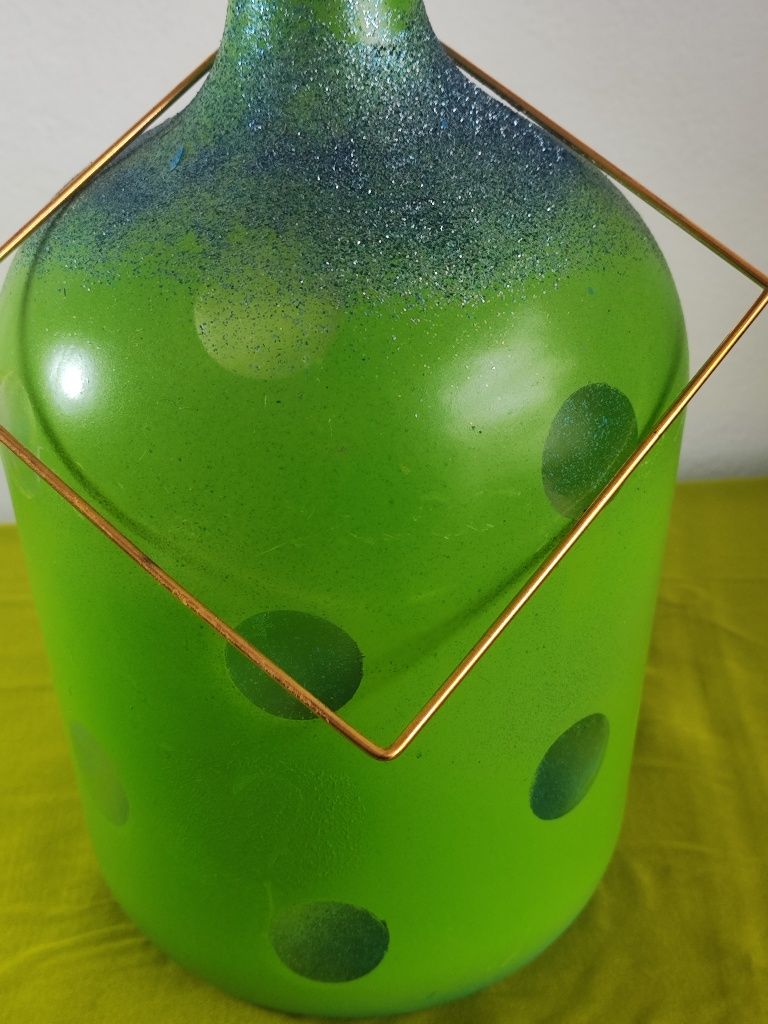 Vaso Verde Aristocrático