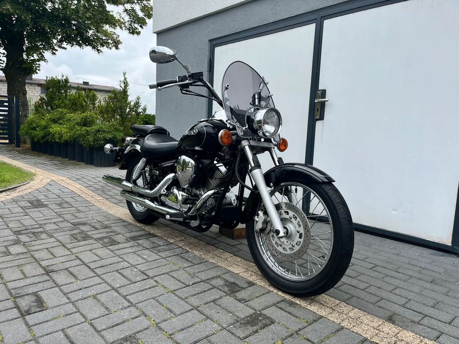 Yamaha Drag Star XVS TRANSPORT Udokumentowany Przebieg 24 tyś km Okolice Poznania .