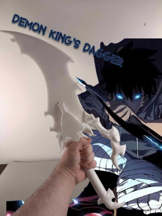 Demon King's Dagger solo leveling cosplay/prop
