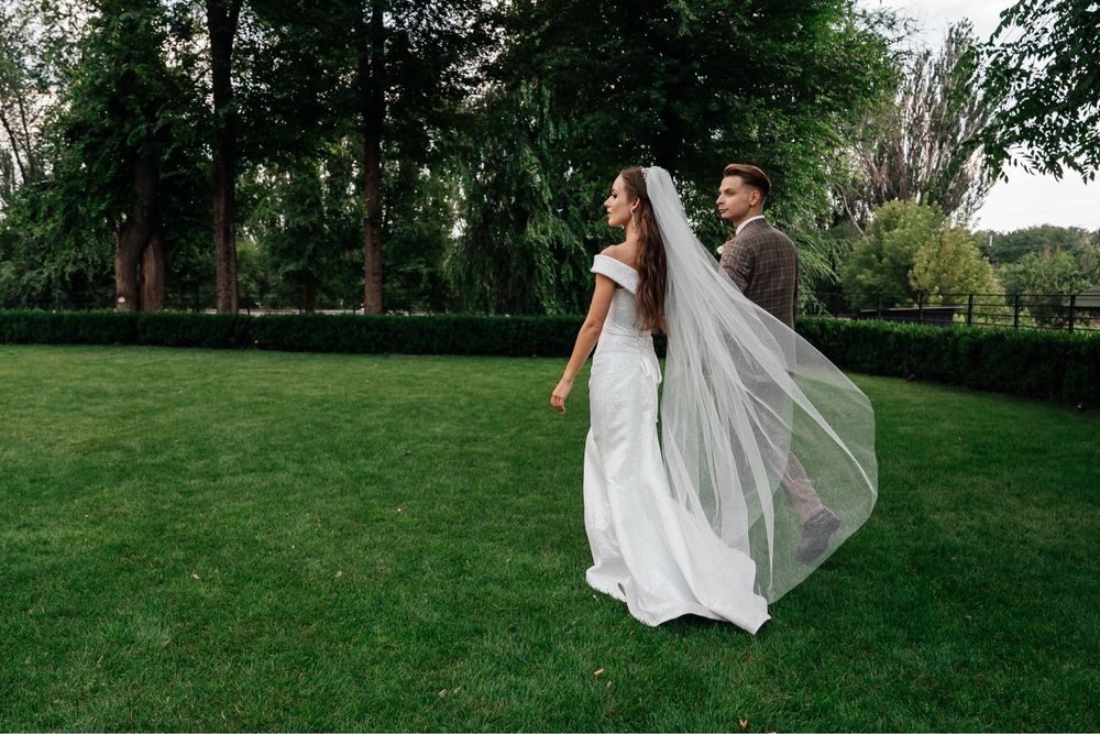 Сяюча весільна сукня|ВЕСІЛЛЯ 2023|Свадебное платье с блёстками