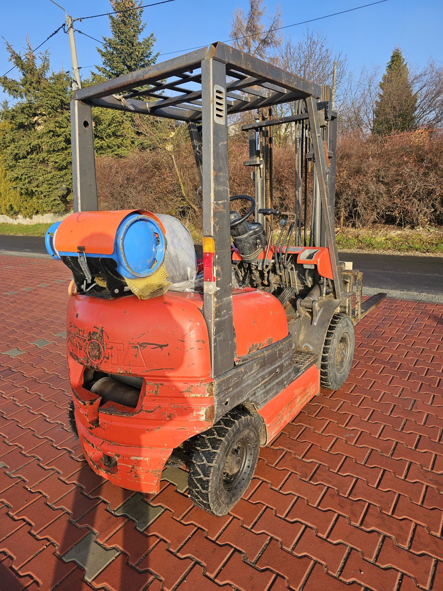 Wózek widłowy toyota 6fg15