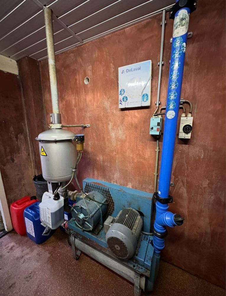 Pompa próżniowa VP 77 DeLaval / Alfa Laval do dojarki / hali udojowej