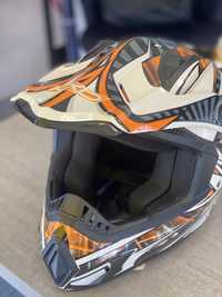 Kask motocyklowy cross quad motor rozmiar S