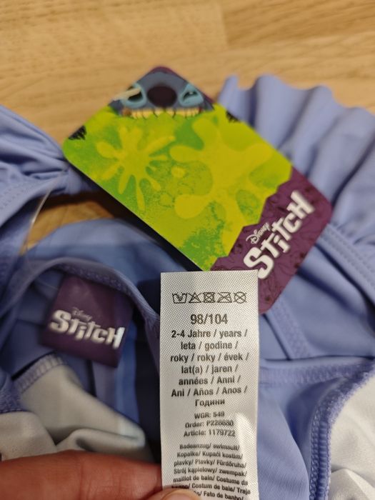 Strój kąpielowy r.  98 / 104 Stitch nowy z metką