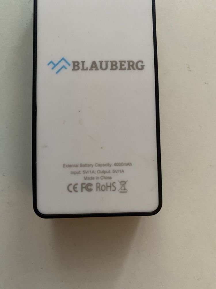 Power bank blauberg 4000 mAh