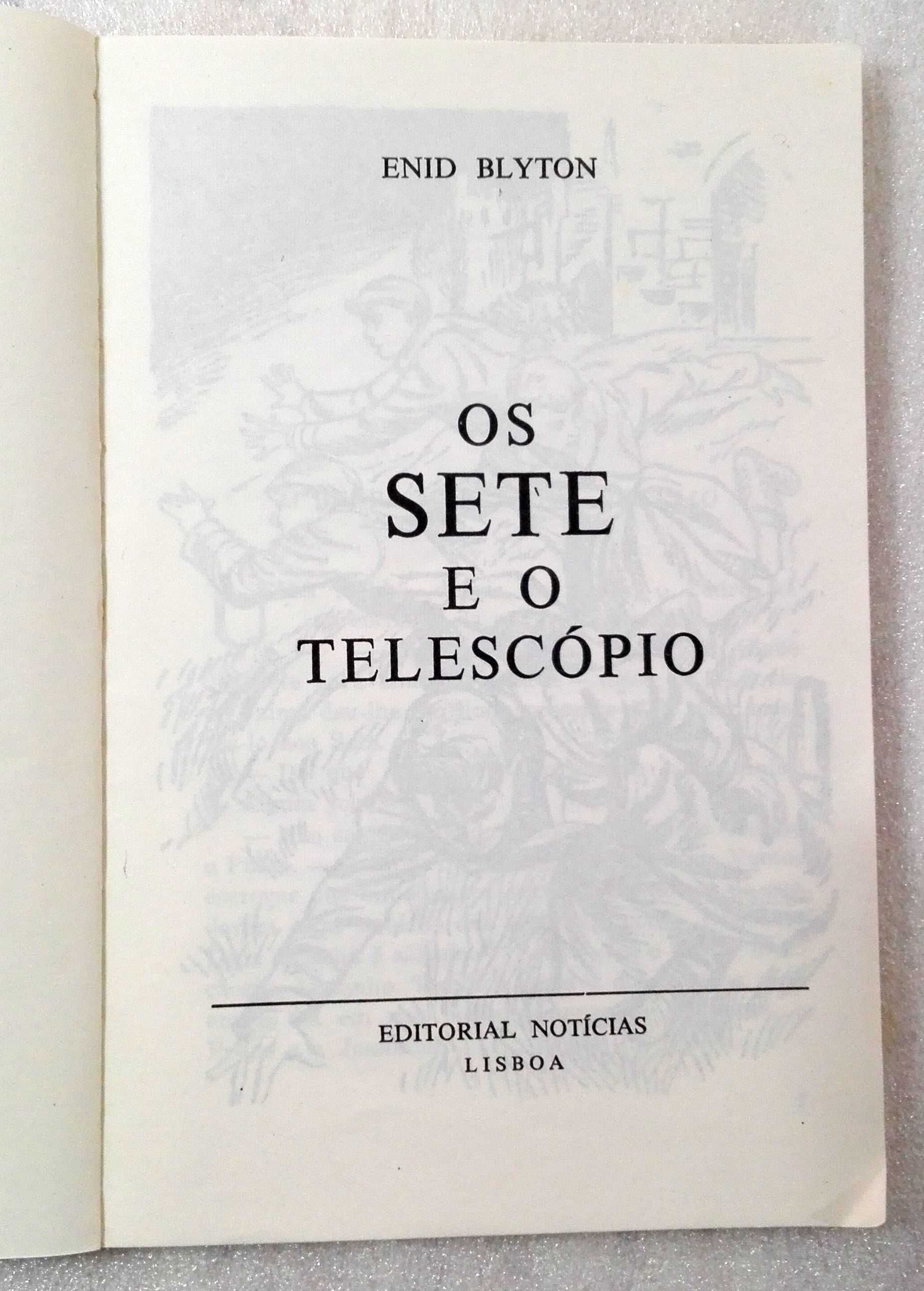 Livro Os Sete e o Telescópio